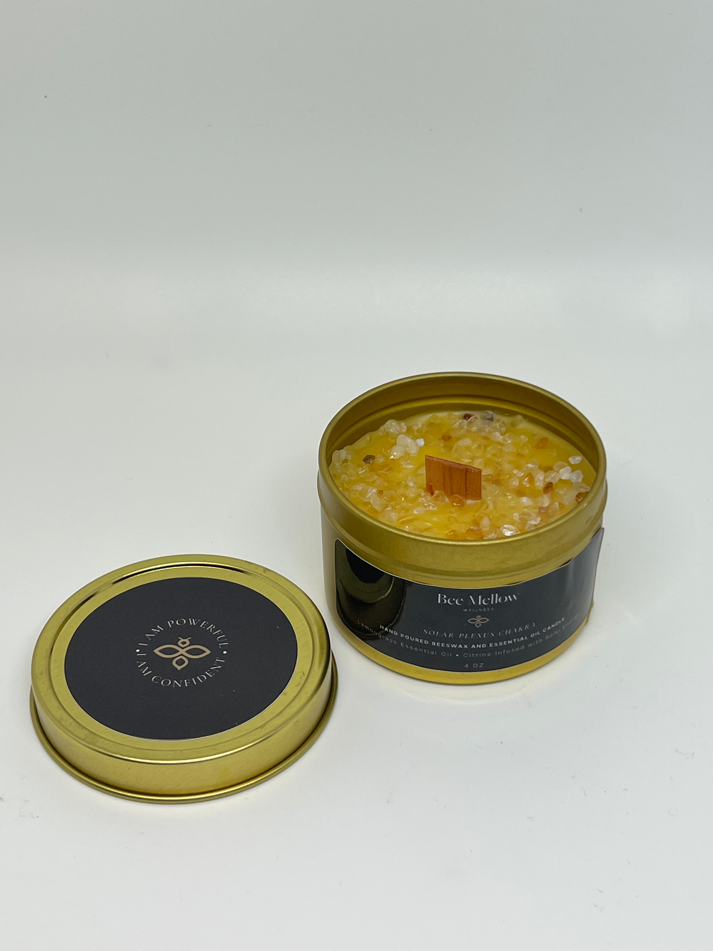 7 Chakra Beeswax and Essential Oil Candle Bundle - 4oz